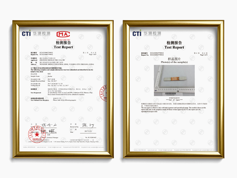 Flexible Busbar Rohs Test